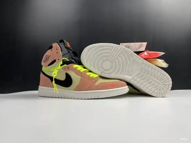 Boostmaster lin Peach High CW6576-800 Air Switch Jordan 1 0616